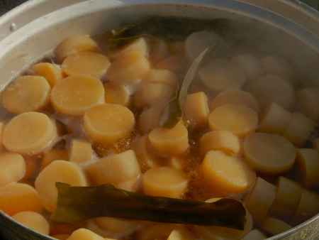 上賀茂神社　初詣 大根炊き