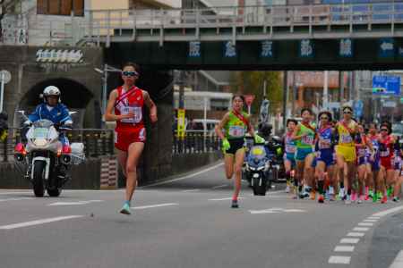 京都冬の風物詩　第44回皇后盃都道府県対抗女子駅伝
