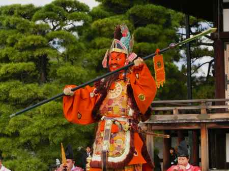 京都御所　雅楽　秋の一般参賀