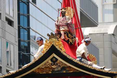 祇園祭　前祭り　岩戸山