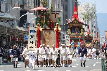 祇園祭　前祭り　芦刈山