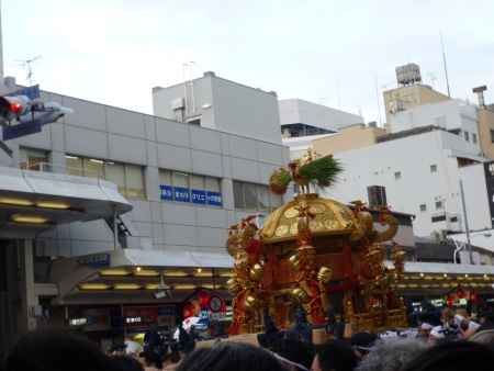 祇園祭　還幸祭西御座