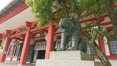 鞍馬寺 阿吽の虎