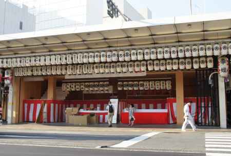 巡行当日の御旅所