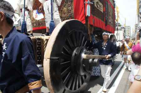 長刀鉾のお帰りー５