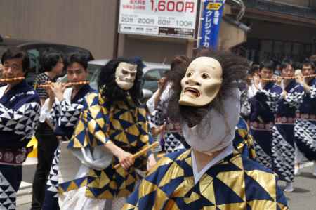 綾傘鉾のお帰りー２