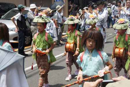 四条傘鉾のお帰りー１