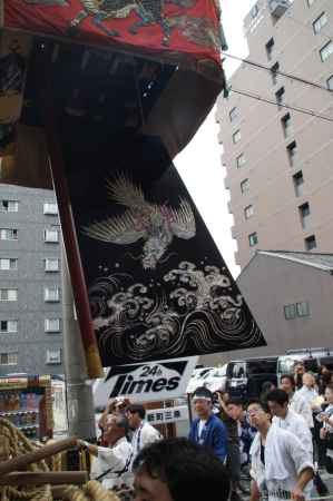 船鉾のお帰りー３