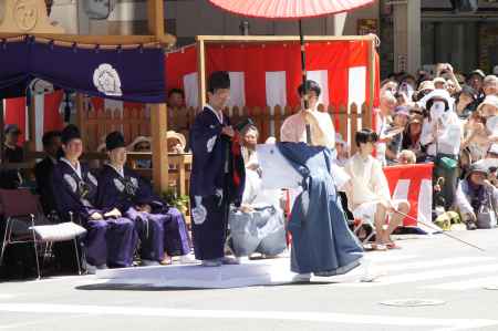 くじ改め⑦　四条傘鉾編（若手）