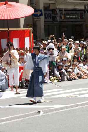 くじ改め⑨　四条傘鉾編（若手）