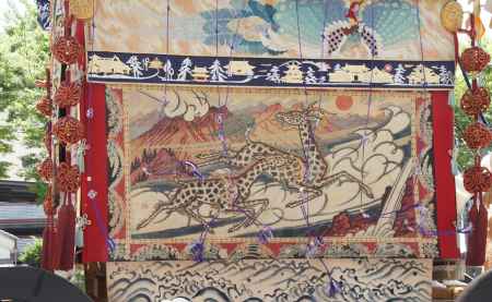 菊水鉾の胴掛け