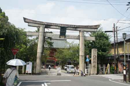 夏越の祓い　八坂神社ー１