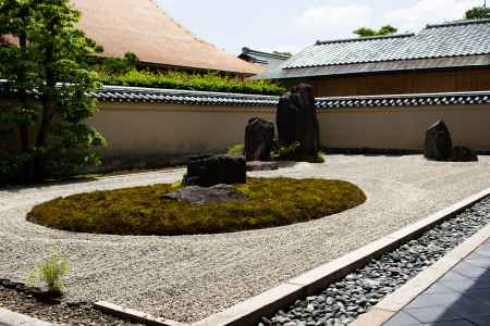 方丈前庭　一枝坦