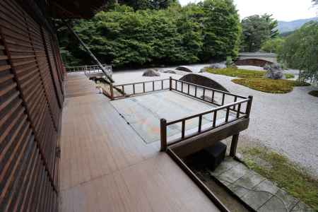 実相院 枯山水庭園②