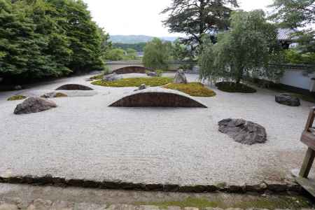 実相院 枯山水庭園①