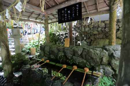 貴船神社 手水舎