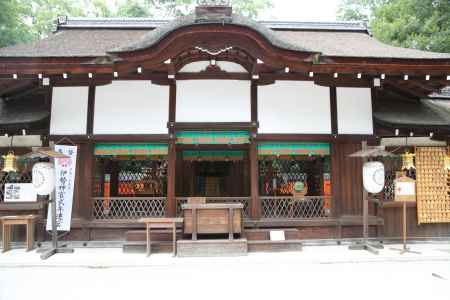 河合神社 拝殿①
