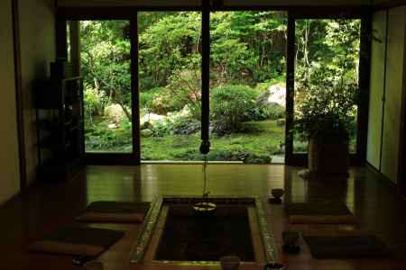 大原 宝泉院 囲炉裏