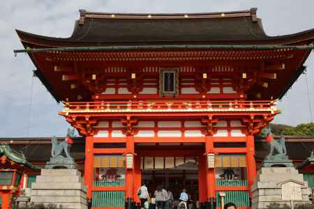 伏見稲荷大社　楼門