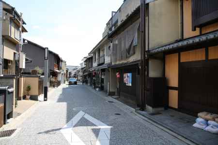 上七軒 花街の街並⑦