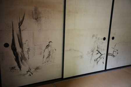 酬恩庵 狩野探幽襖絵