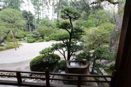 曼殊院 枯山水庭園3