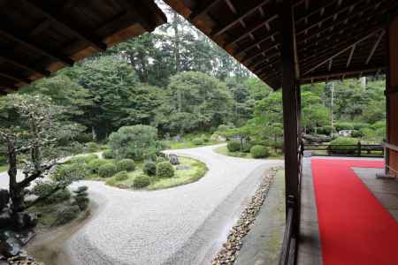 曼殊院 枯山水庭園9
