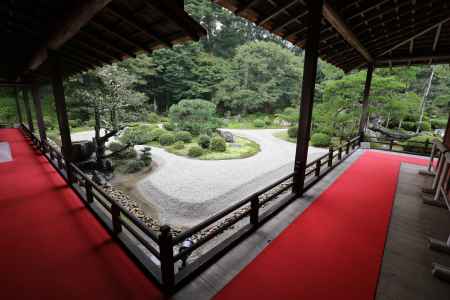 曼殊院枯山水庭園10