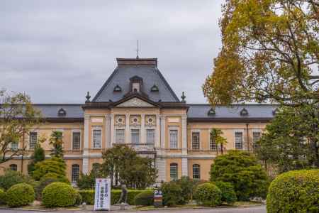 京都府庁旧本館のファサード