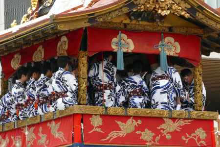 祇園祭 長刀鉾曳き初め
