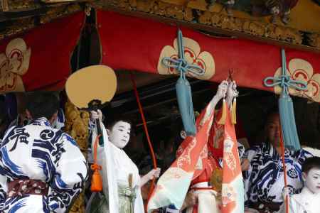 祇園祭 曳き初め太平の舞