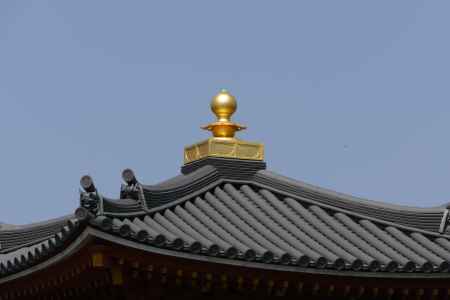 鳳凰堂「露盤宝珠」