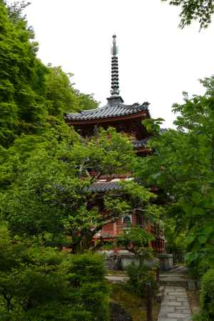 三室戸寺 多宝塔