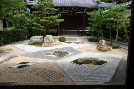 真如堂 石庭