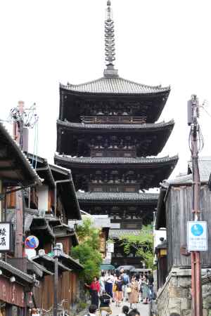 八坂通　八坂塔