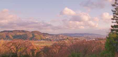 山荘からの展望