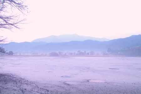 にわか雪のあとに