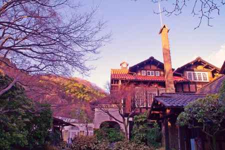 天保山に抱かれて