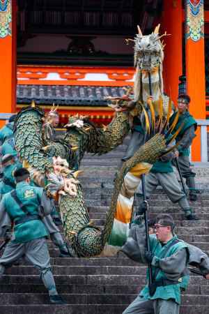 清水寺　青龍会の行道　6