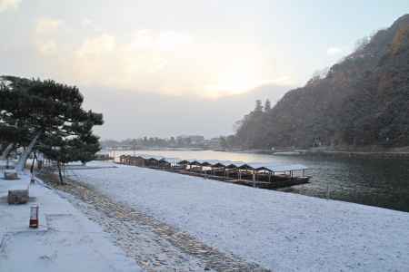 嵐山花灯路2012　大堰川