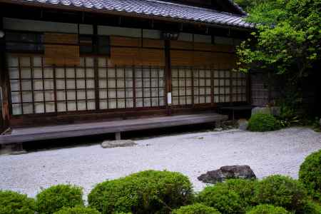 夏の金福寺庭園4