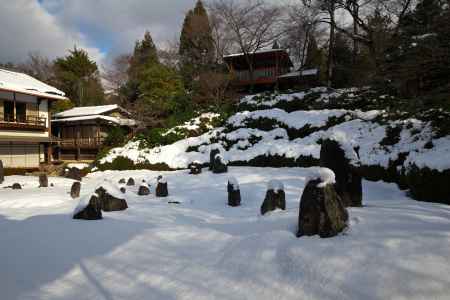 冬の光明院庭園
