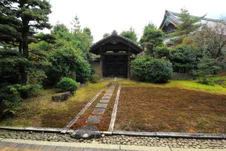 冬の清凉寺大方丈庭園5