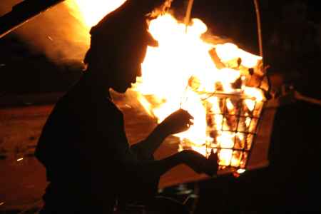 鵜飼の宵＿宇治川