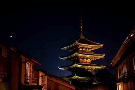 上弦　八坂の塔