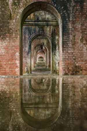 雨の南禅寺水路閣