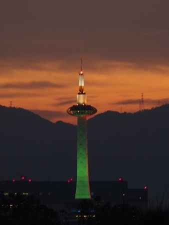 2019　冬　高台寺から見る京都タワー　1