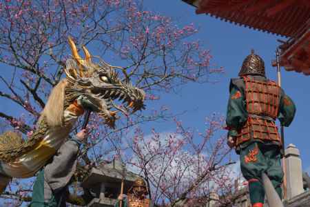 仁王門と青龍会＿清水寺