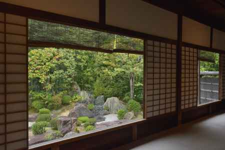 方丈内から見た狩野元信の庭