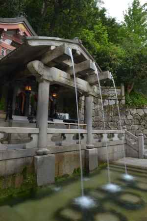 静けさ漂う音羽の滝